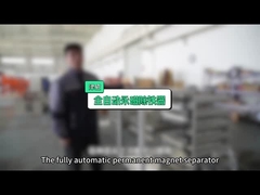 Fully Automatic Slurry Permanent Magnetic Separator Water And Iron Removal