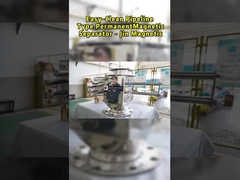 Easy to clean Pipeline type Permanent magnet Magnetic separator
