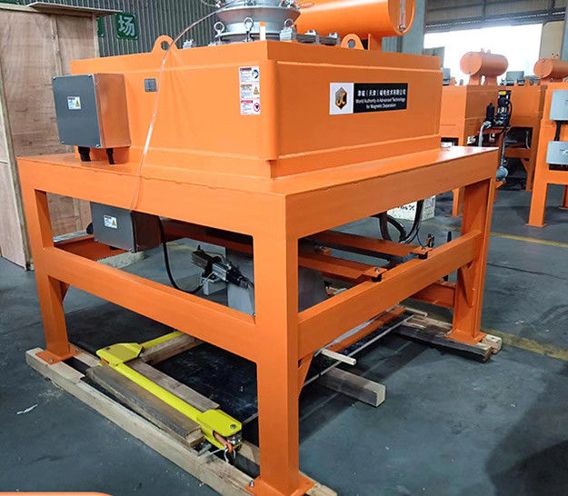 Dry Self Unloading Electromagnetic Iron Remover For Removing Iron From Conveyor Belt