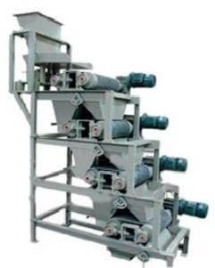 Permanent Roller Type Magnetic Separator Roll Width 500mm 1000mm 1500mm