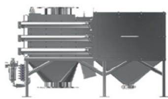Customized Drawer Type Magnetic Separator Pneumatic Self Clean