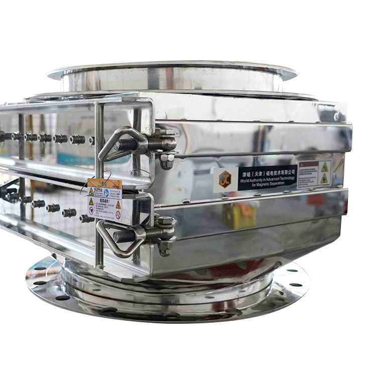 10,000 Gauss High Intensity Magnetic Separator Iron Ore / Scrap Metal / Quartz Sorting | Dry & Wet Type Customizable
