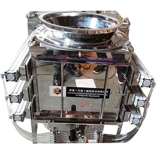 Dry Powder Type Permanent Magnetic Iron Remover For Food Industry PLC