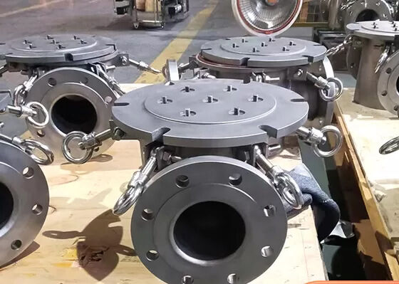 Drawer-Type Permanent Magnetic Iron Remover with High-performance NdFeB Magnets, 6,000-16,000 Gauss Field Strength, and 60-350℃ Temperature Resistance