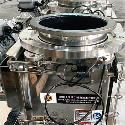 Rotary Magnetic Separator for Lithium Batteries 10000-16000 Gauss