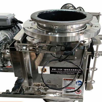 Energy Saving Rotary Magnetic Separator 24/7 Operation Low Maintenance Iron Separator Machine